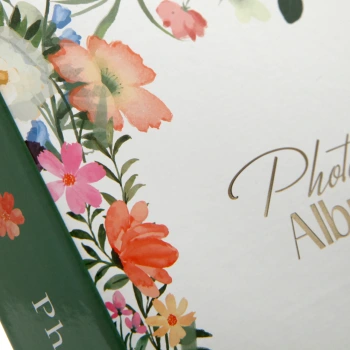 Album na zdjęcia wsuwane Flower Zielony na 200 zdjęć 10x15